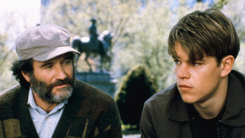 My therapist and I have yet to sit on a park bench.